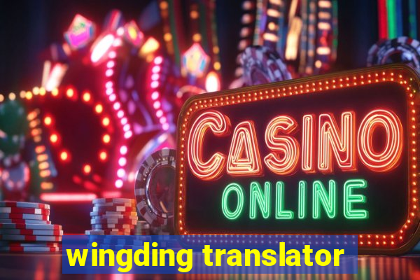 wingding translator